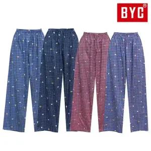 BYC 40수면9부파자마 남성여성커플잠옷바지