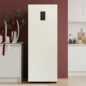 25년 신제품 위니아에이드 클라쎄 미니 스탠드형 김치냉장고 1도어 메탈 아이보리 KAE112TWMEV8 용기 기본구성