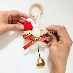 크리스마스 장식 액막이 도어벨 DIY키트 만들기 수업