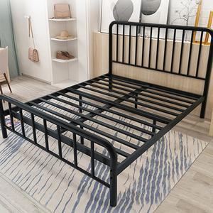 철제 조립식 침대 더블 퀸사이즈 프레임 라지킹 킹 100x200