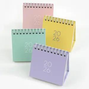 핑크풋 4000 미니 탁상캘린더 2026 정품 1개 달력 탁상달력 미니달력 카렌다 데스크캘린더 책상달력