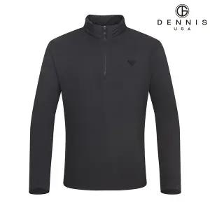 [데니스골프][DENNIS] 25FW신상 남성 방풍 하이넥 집업 패딩 티셔츠_NAQWMTS025