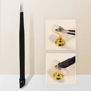 수니네일 네일아트 투웨이 실리콘 핀셋 스티커 파츠 전용집게