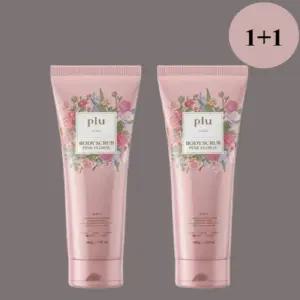 플루 바디 스크럽 핑크 플로럴 리미티드에디션 200g+200g