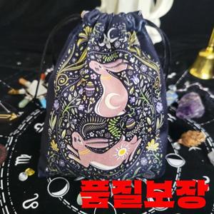 Tree-of Life-제단 타로 카드 보관 가방 프린트 주사위 홀더 쥬얼리 파우치 벨벳 드로스트링 선물