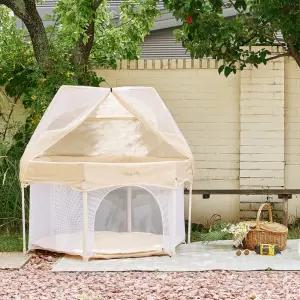 little life 이지폴딩 베이비룸+캐노피 세트