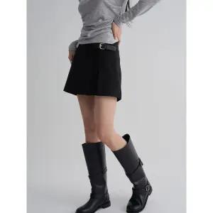 [에잇세컨즈] 비조 미니 스커트 팬츠  블랙 (325927LY55)