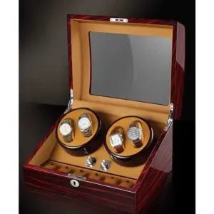 와인딩 자동 우드 시계 가정용 케이스 보관함 회전