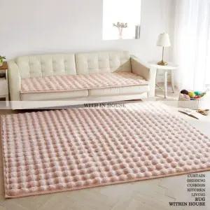 토끼털 쇼파패드 아티퍼  3인 4인 돌쇼파  3color