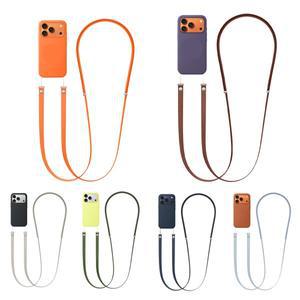 1:1 마그네틱 크로스바디 스트랩 폰 케이스 랜야드 아이폰17프로/프로 맥스용 조절 가능한 목걸이 다기능