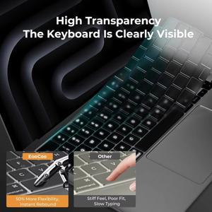 프리미엄 키보드 커버 스킨  프로텍터 맥북 에어15 13.6 M4 M3 M2 칩 2025-2021 프로 14 16 호환