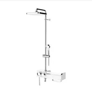 J one 3000 plus 3way 해바라기 샤워기 크롬 화이트