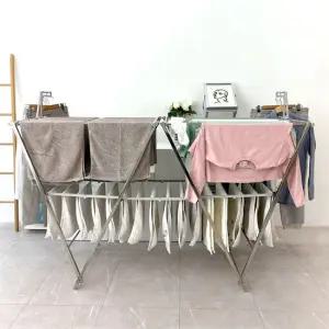 메가브리즈 튼튼한 접이식 빨래건조대 3-4인가구 패밀리