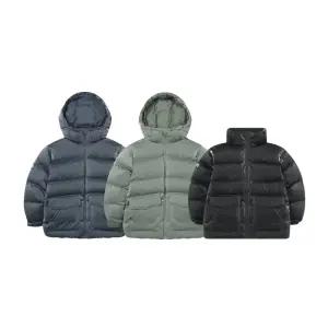 2025 FW 휠라키즈 글로시 미들 구스 다운 FK254DJ07X002