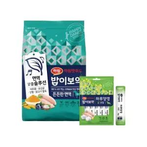 [하림펫푸드] 밥이보약 DOG 든든한면역 3.4kg+하루양갱 관절56g