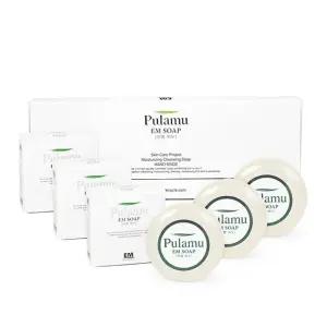 EM 풀라무 투명비누세트 100g x 3개 저자극 고보습