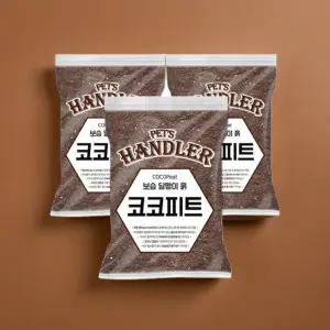 코코비트 강자갈 콩 에폭시 배양토 상토 흙 텃밭 황토 분갈이 2L 3개