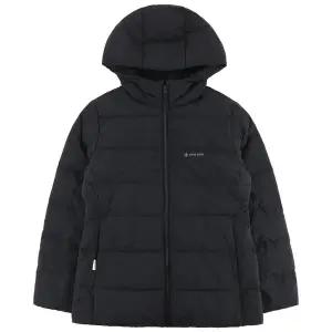 [스노우피크] 랜드에어 여성 후드 중기장 다운 자켓 S25WWGDJ69BK