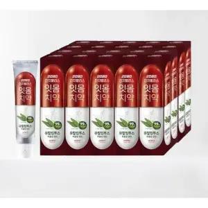 2080 진지발리스 유칼립투스 잇몸치약 150gX10개 + 슈퍼클린 칫솔 4개 (색상 스트롱민트)