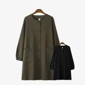 [하프클럽/] 3266 모모 롱 자켓 빅사이즈