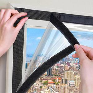투명 베란다 창문 방수 커튼 측면 유포 방우 보온 방 정원 겨울