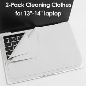 호환 맥북 Pro 33.02/38.1/40.64 cm용 마이크로파이버 키보드 보호기 먼지 커버화면 청소 천