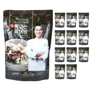 [단비] 에드워드권 뼈없는 갈비탕 800g x 12개