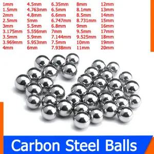 호환  10-1000pcs 강 공 구형 구슬 공 11.522.533.1753.53.9694-20mm 단단한 탄소 강 베어링