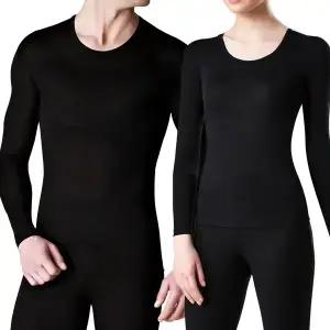 메가히트 남자 여자 기모 내복 내의 상하세트 보온