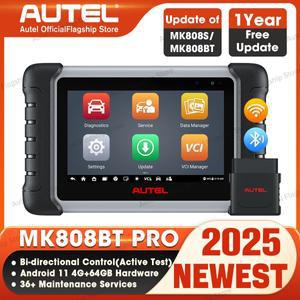 Autel MaxiCOM MK808BT PRO 자동차 양방향 진단 도구, OBD2 스캐너, 코드 리더, 모든 시스템 PK MX808S