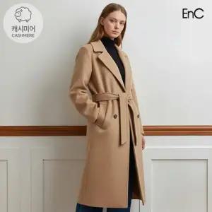 [ENC] 벨티드 더블코트 (ENJH24T05A)