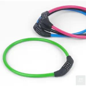 자전거 4단 번호 자물쇠 도난방지 잠금장치 열쇠 와이어락