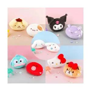 산리오 양면 리버시블 파우치 동전지갑 시나모롤 쿠로미 마이멜로디 포차코 헬로키티