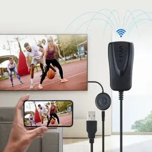4K 미라캐스트 HDMI 무선 듀얼 동글이 2.4G 5G 미러링 스마트폰 태블릿 TV연결 노트북 핸드폰 안드로이드