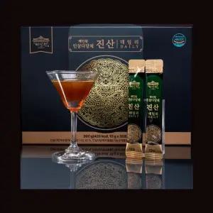 [본사직영] 특허 공법 원료 혜민원 인삼다당체 진산 데일리 스틱 1개월분(30포) 사포닌 진세노사이드, 30개