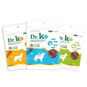 닥터케이 프리미엄 저지방 건강간식 3종 세트 (칠면조 1봉+사슴고기 1봉+말고기 1봉)