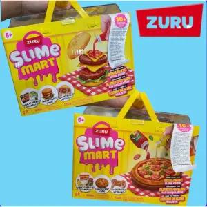 [정품] ZURU 슬라임 마트 플레이세트 푸드슬라임 슬라임세트 햄버거슬라임 피자슬라임 취미용 선물용 장난