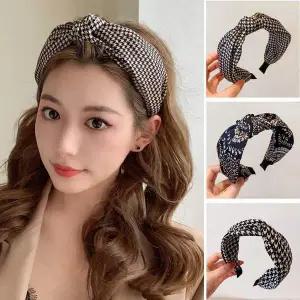 [콩심팥심]여자 패턴 터번 머리띠 X2개 포인트 패션 헤어밴드