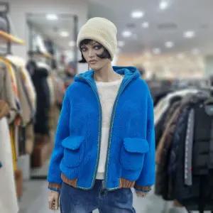 베네통/애플아울렛/니트 배색 시티 플리스 점퍼/BAJPA7561