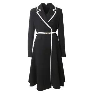 라인 배색 테일러드 원피스JP9E0OP802