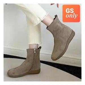 할리샵/GS 안감기모 1017Z2 하이 무드 앵클부츠 3cm 택가59,900