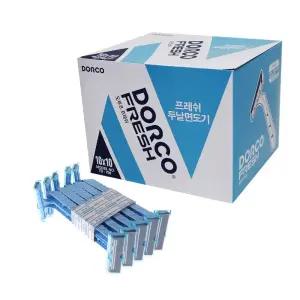 도루코 프레쉬 두날면도기 TD-706 1박스(100개) 휴대용면도기