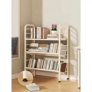 이동식 북카트 북트롤리 책꽂이 트롤리 잡지 진열 트레일러