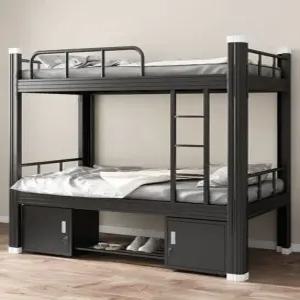 기숙사 철제 이층침대 2인용 도미토리 베드 조립식 벙커 게스트룸 하우스