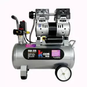 케이콤 콤프레샤 알루미늄 저소음 오일리스 소형 2마력 25리터 SQA225
