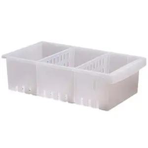 칸막이수납바구니 칸조절 바구니 1호 1P 국산 분리 수납 다용도 정리함