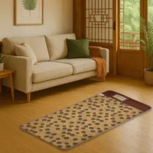 일월 황토 전기 매트 바닥 숯 장판 부모님 선물 싱글