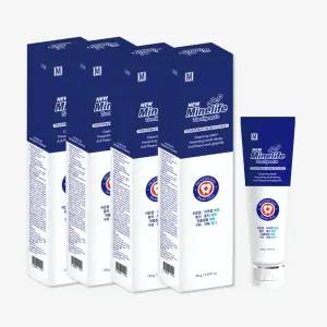 미네라이프 이온 미네랄 치약 150g 4개입 특허 미네랄워터 함유 무불소 잇몸에 좋은