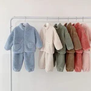 포켓후리스 남아여아 집업 조거팬츠 상하복세트206031