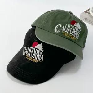 빈티지 디자인 캘리포니아 야구모자 일모자 SNS 가을